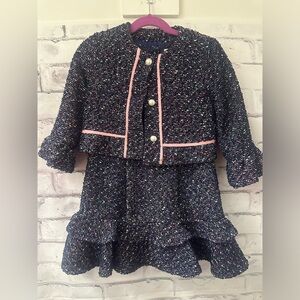 Girls Janie and Jack Tweed set